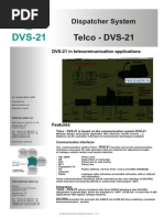 Dispatcher - System DVS 21 PDF