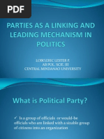 Parties As A Linking and Leading Mechanism in