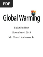 Global Warming Research Project