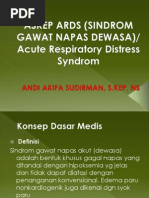 Askep Ards (Sindrom Gawat Napas Dewasa)