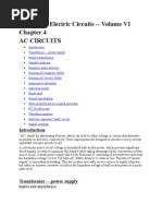 Lessons in Electric Circuit1