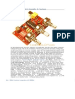 1 HZ - 2 MHZ XR2206 Kit Generador de Funciones