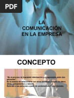 La Comunicacion en La Empresa