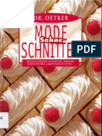 Dr. Oetker - Mode Sahne Schnitten