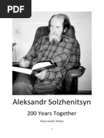 Aleksandr Solzhenitsyn-200 Years Together (Almost Full Translation) PDF