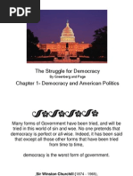 The Struggle For Democracy Chapter 1-Democracy and American Politics