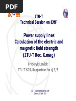 ITU-T Technical Session On EMF