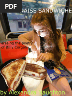 MAYONNAISE SANDWICHES (Erasing The Poetry of Billy Corgan) by Alexandra Naughton