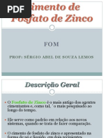 5 Aula - Cimento de Fosfato de Zinco