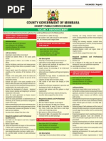 Mombasa County Vacancies