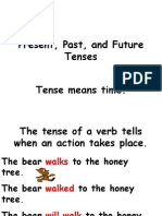 Past - Present and Future Verb Tense