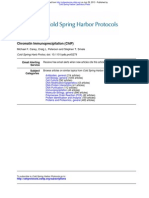 Chromatin Immunoprecipitation (Chip) : Michael F. Carey, Craig L. Peterson and Stephen T. Smale