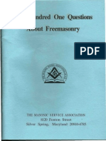 One Hundred One Questions About Freemasonry PDF