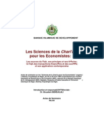 Sciences de La Charia Pour Les Economistes