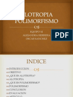 Alotropia o Polimorfismo