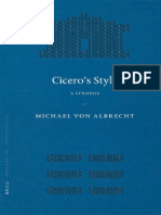 (Mnemosyne Supplements) Michael Von Albrecht-Cicero's Style - A Synopsis-Brill Academic Publishers (2003)