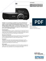 Epson EH-TW5200 Full HD 1080p 3D Gaming Home Theatre Projector