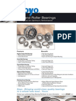 Ball and Roller Bearings: Designed For Optimum Performance