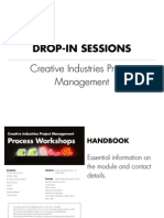 Drop-In Sessions: Creative Industries Project Management