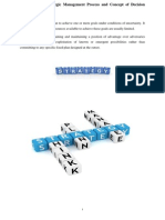 An Overview Strategic Management Process and Concept of Decision Making