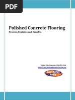 Polished Concrete Flooring - Metro Mix Concrete