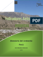 Boletin de Indicadores Ambientales - Moquegua