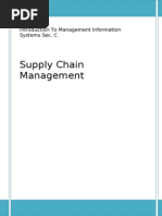 Supply Chain Management Introduction