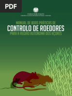 Manual de Boas Praticas de Controle de Roedores - Açores