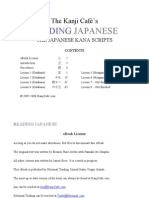 Reading Japanese PDF