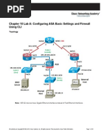 CCNASv1.1 Chp10 Lab-A ASA-FW-CLI Student