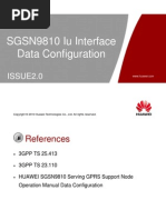 OWB091008 (Slide) SGSN9810 V900R010C02 Iu Interface Data Configuration-20101105-B-V2.0