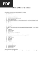 Vision, Mission and Objectives Multiple Choice Questions PDF