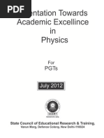 2012 PGT Physics Part1