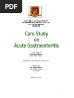 Acute Gastroenteritis