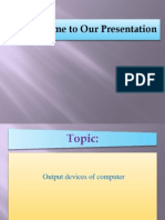 Welcome To Our Presentation