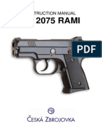 CZ 2075 RAMI: Instruction Manual