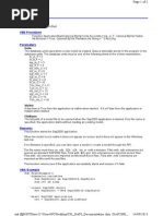 CSi OAPI Documentation - CHM SAP2000 API Fuctions General Functions ApplicationStart PDF