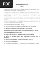 Apuntes de Procedimientos Fiscales I