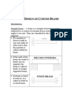 Design of Curved Beams PDF