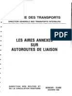 Les Aires Annexes Sur Autoroutes de Liaison PDF