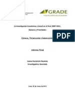 Informe Final Ciencia y Tecnologia