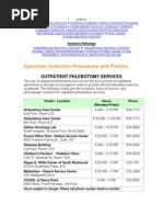 Specimen Collection PDF