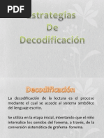 Estrategias de Decodificación