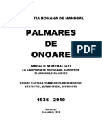 Palmares de Onoare 1936 - 2009 PDF