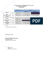 Jadual Penggubal Soalan Peperiksaan Dalaman 2014