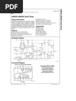 LM556/LM556C Dual Timer: General Description