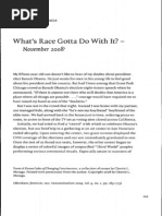 Cherrie Moraga - What's Race Gotta Do With It PDF