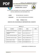 Informe2 Ensayos Con Los Materiales Componentes Del Concreto