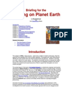 Briefing For The Landing On Planet Earth by Stuart Holroyd