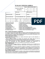 ANÁLISIS MODAL DE FALLOS Y EFECTOS - Ejemplo